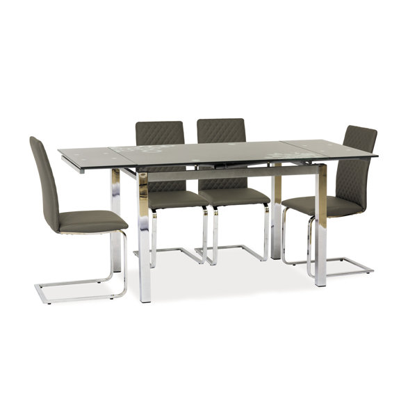 Metro Lane Ausziehbarer Esstisch in , 75 cm H x 110 cm B x 74 cm T